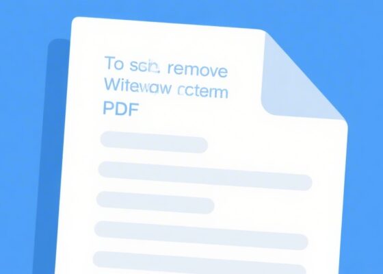 How to Remove Watermark from PDF — Free Methods That Actually Work