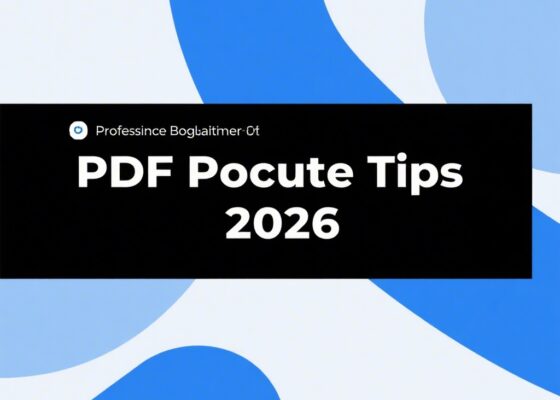10 PDF Productivity Tips to Work Smarter in 2026