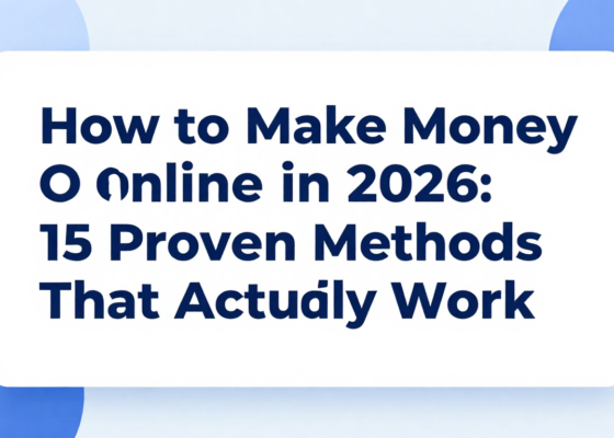 How to Make Money Online in 2026: 15 Proven Methods That Actually Work